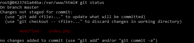 Git status